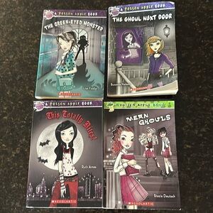 Set of 4 Rotten Poison Apple Books Ages 8-12